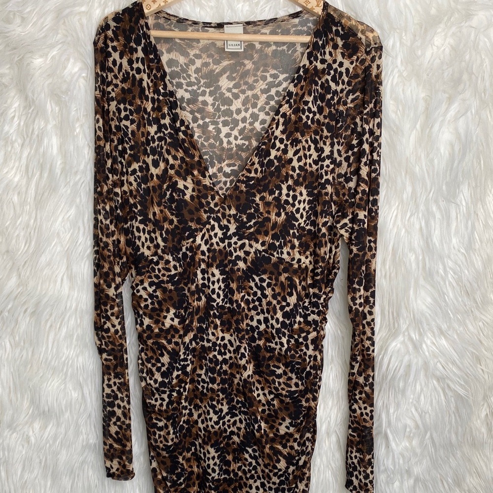 Leopard dress